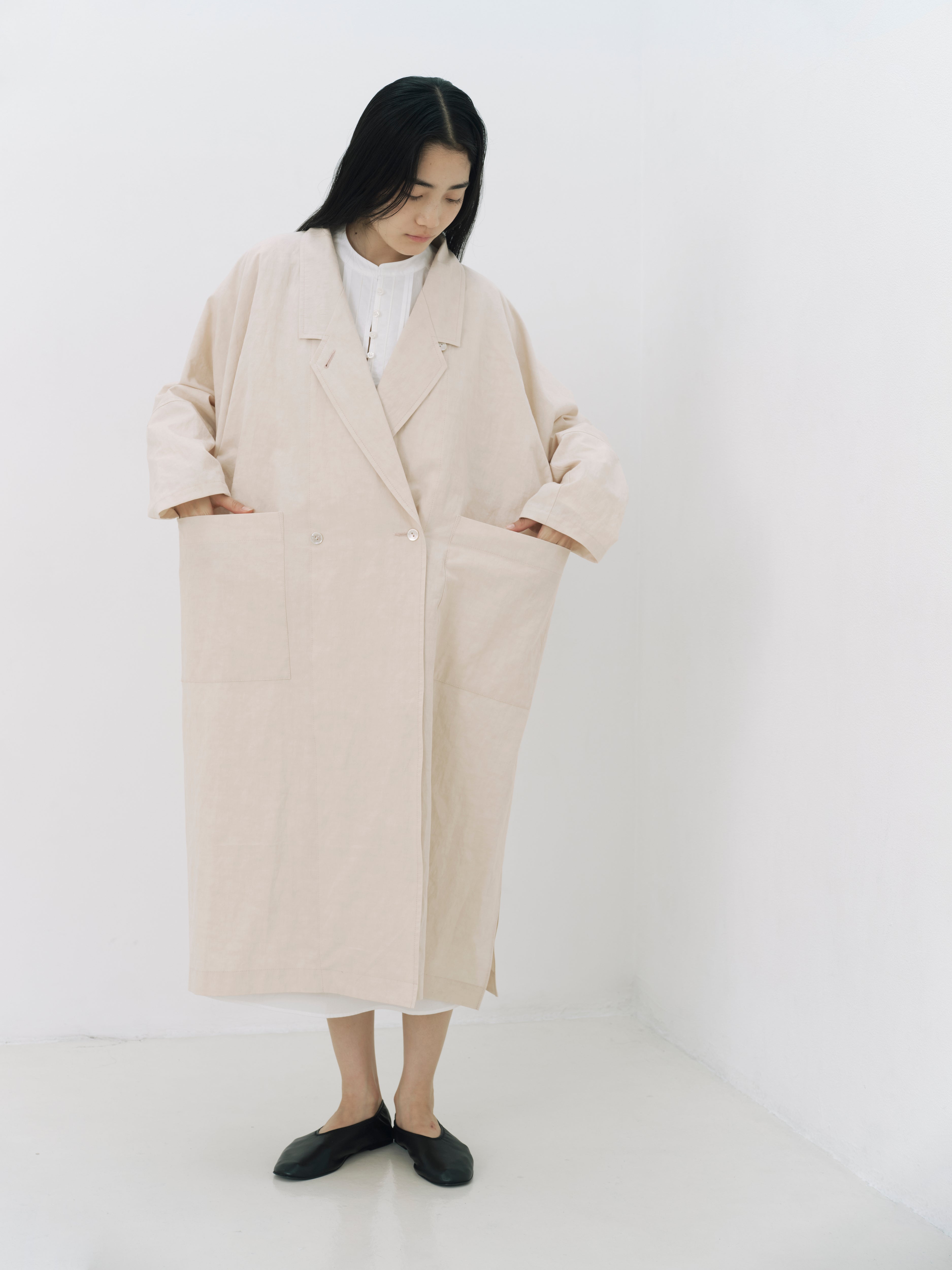 No.5 霧は俄かに揺れる ピンチドコート（fog pink） – NATIVE VILLAGE