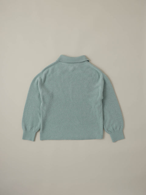 No.11/ feel the place : 場所を感じる ポロセーター(sea blue mist)