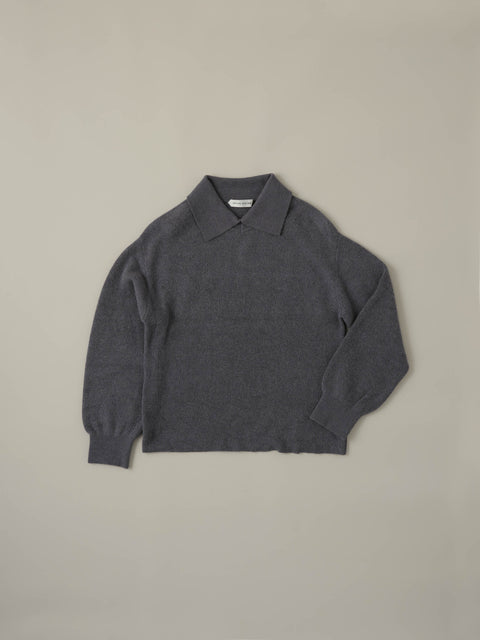 No.11/ feel the place : 場所を感じる ポロセーター(fog blue)
