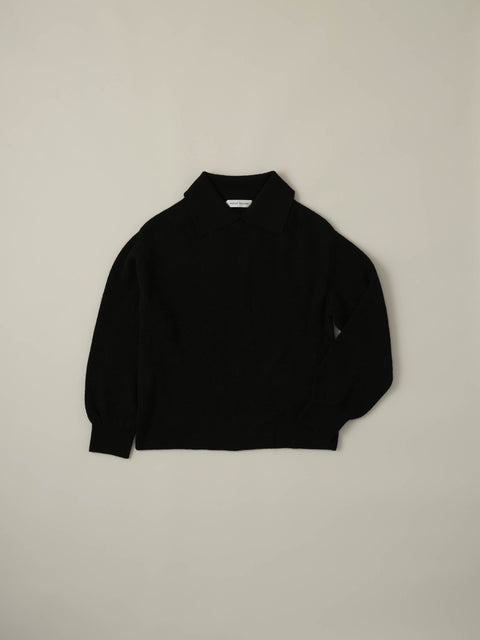 No.11/ feel the place : 場所を感じる ポロセーター(black)