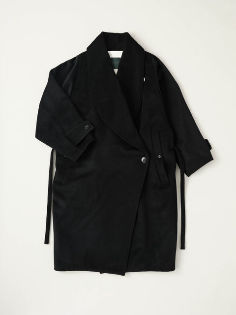 夜明け:dawn コート(noir black)