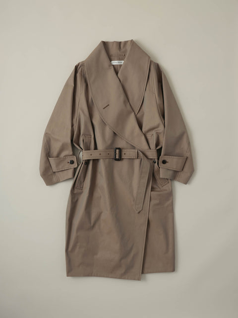 No.09/ suburb : 郊外 ラップコート(moss kahki)