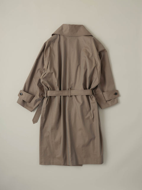 No.09/ suburb : 郊外 ラップコート(moss kahki)
