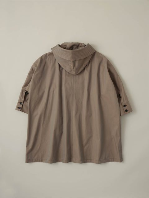 No.09/ suburb : 郊外 フーデッドコート(moss kahki)