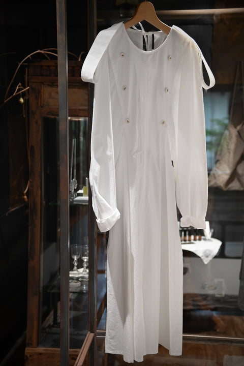 Cotton バックリボンドレス