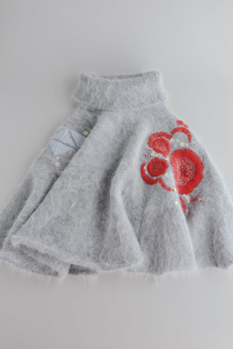 Angola nylon ミニマント(gray)