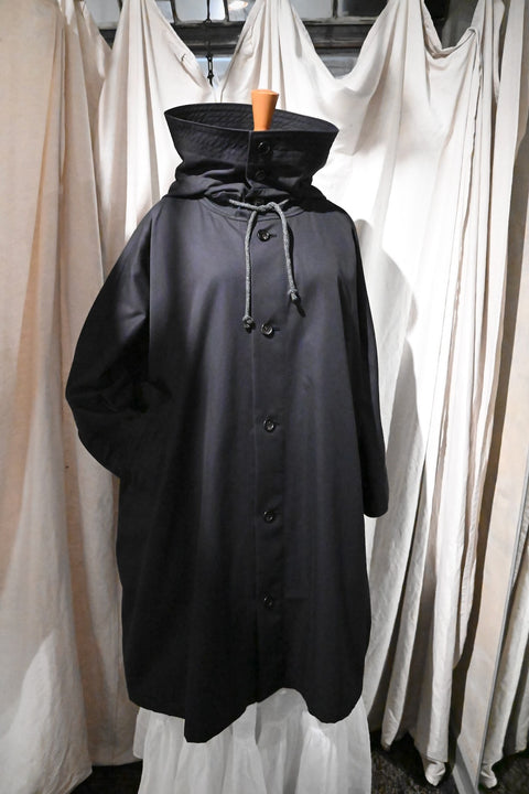 No.09/ suburb : 郊外 フーデッドコート(black)
