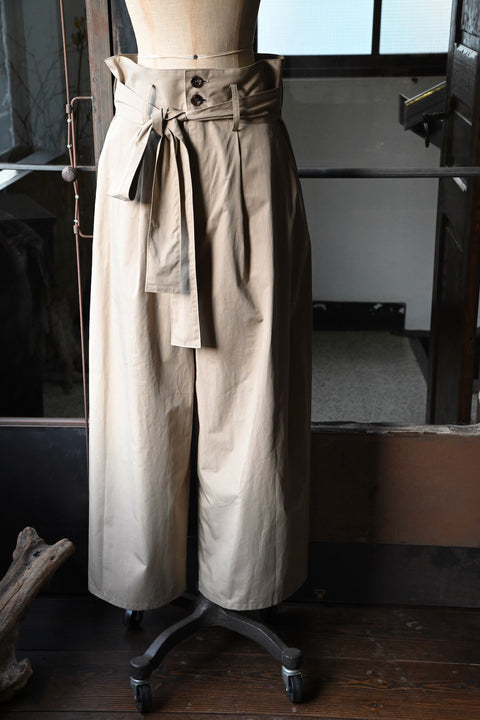 No.08/ capture the light : 光を捉える パンツ(beige)