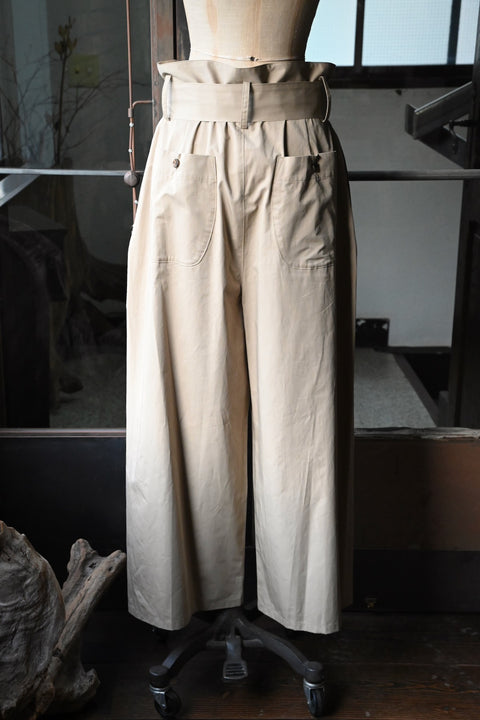 No.08/ capture the light : 光を捉える パンツ(beige)