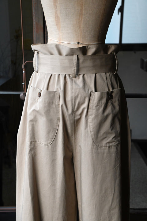No.08/ capture the light : 光を捉える パンツ(beige)
