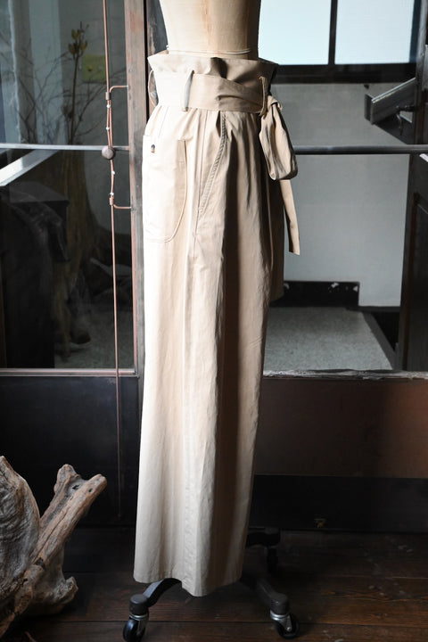 No.08/ capture the light : 光を捉える パンツ(beige)