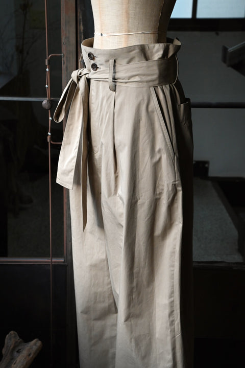 No.08/ capture the light : 光を捉える パンツ(beige)