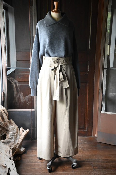 No.08/ capture the light : 光を捉える パンツ(beige)