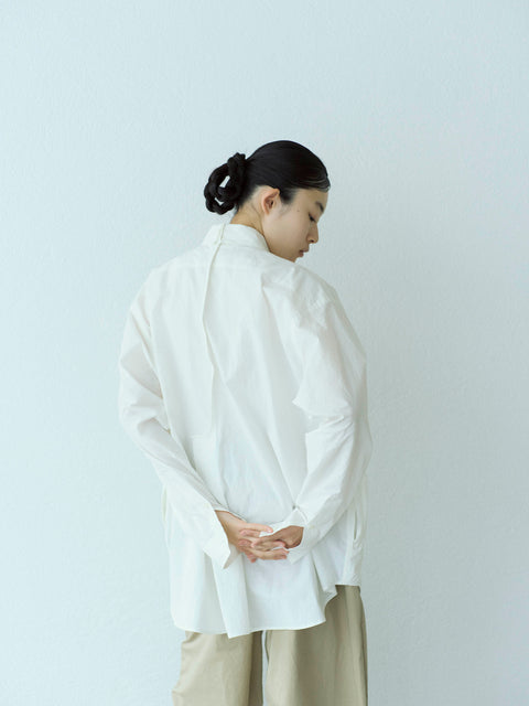 No.07/ landscape : 風景 シャツ(off white)