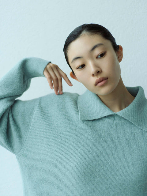 No.11/ feel the place : 場所を感じる ポロセーター(sea blue mist)