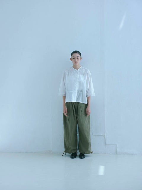 No.4/ Rustle of trees ダーツカーゴパンツ