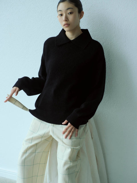 No.11/ feel the place : 場所を感じる ポロセーター(black)