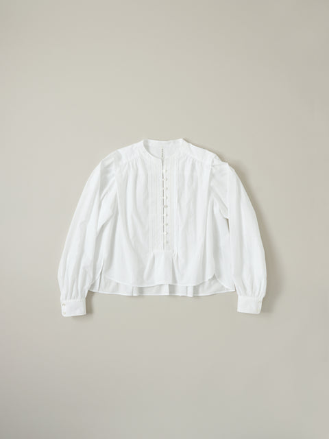 No.1 雪のきれ タックブラウス