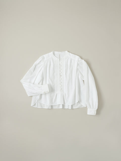 No.1 雪のきれ タックブラウス