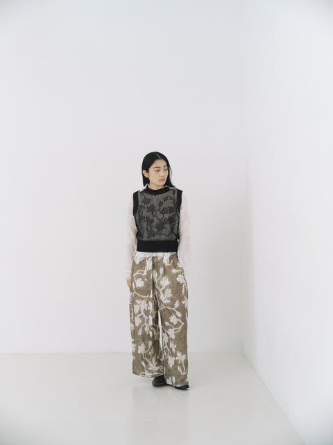 No.10 マグノリアの木 ホワイトマグノリアパンツ