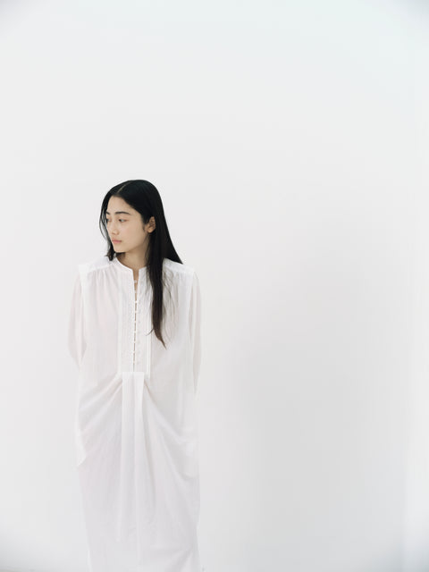 No.1 雪のきれ タックドレス