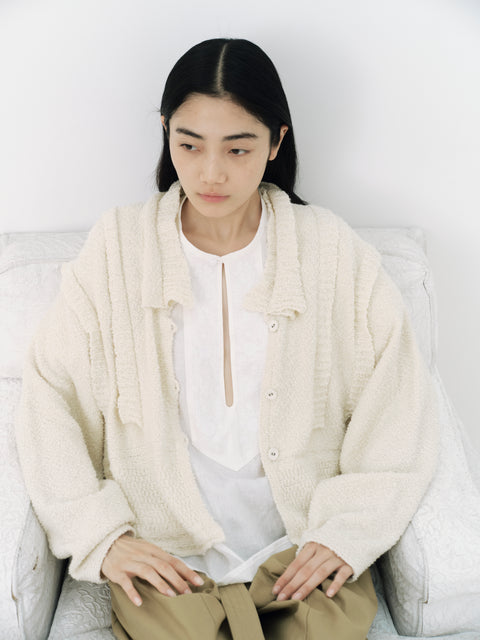 No.4 ほおの木 デイドリームカーディガン（off white）