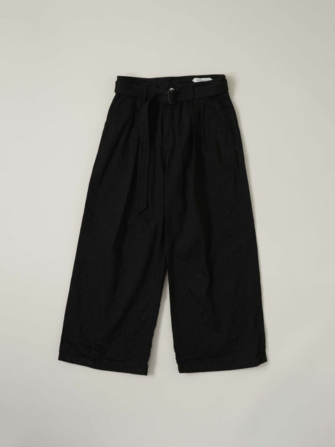 No.12 灌木 ブッシュワイドパンツ（black）