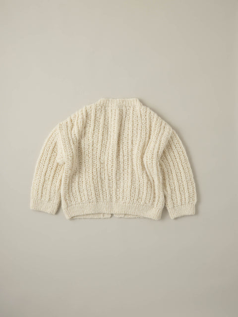 No.17/ colors of nature : 自然の色 モヘアニットカーディガン（off white）