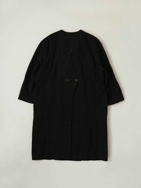 No.2 惑う木立 トレンチコート（black)