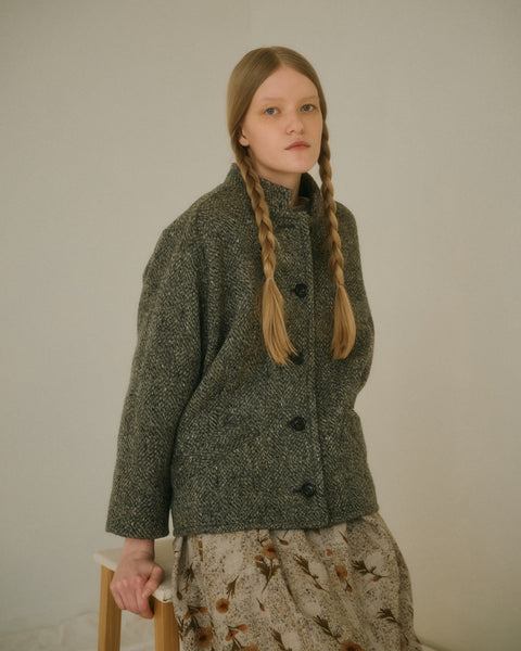 No.15 To the streets of Paris ショートコート（gray）