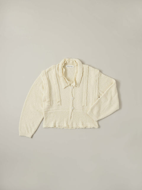 No.4 ほおの木 デイドリームカーディガン（off white）