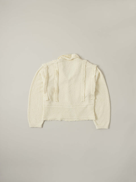 No.4 ほおの木 デイドリームカーディガン（off white）