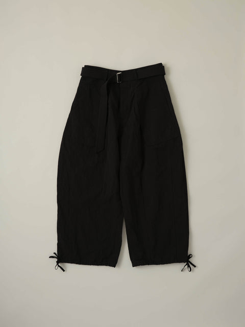 No.7 くろもじ ダーツカーゴパンツ（black）