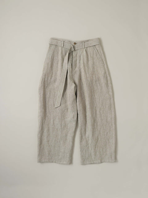 No.8 木の梢 ステームパンツ（ash beige）