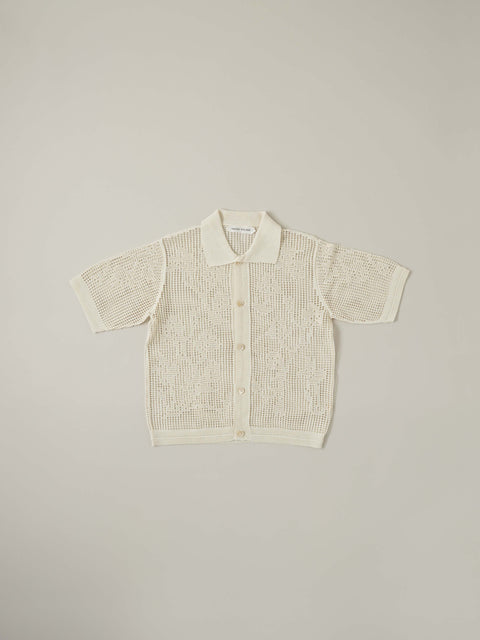 No.9 透明に落ちる影 フェアリーマグノリアポロ（ecru）