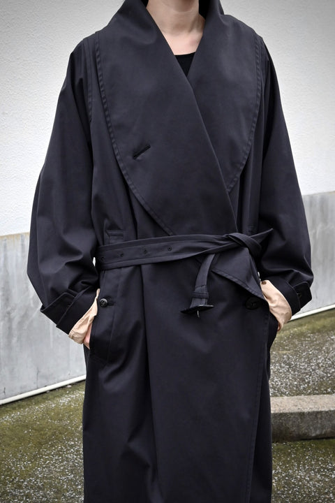 No.09/ suburb : 郊外 ラップコート（black）