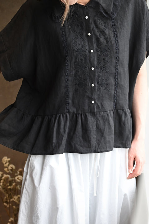 No.1 雪のきれ フラワーバッドパンツ