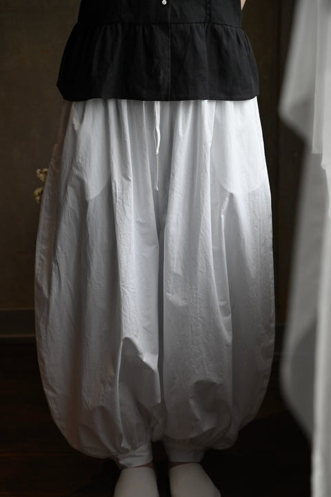 No.1 雪のきれ フラワーバッドパンツ