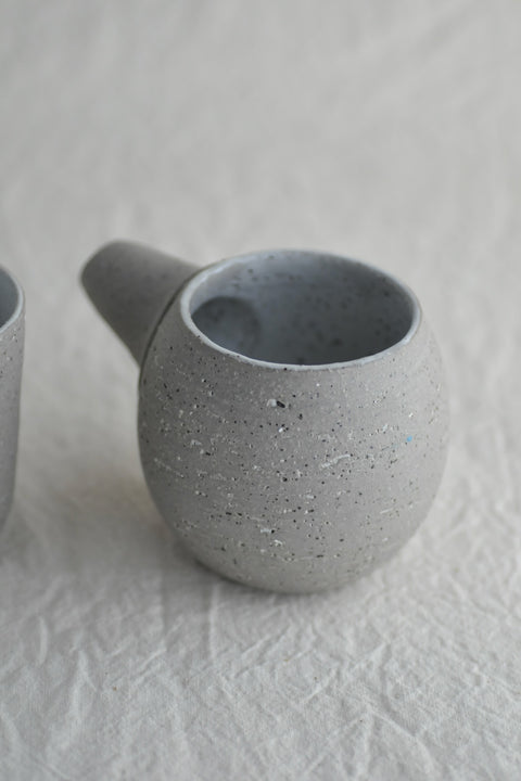 [Maki Shuno] Mikage pouring tool + Mikage cup (gray)