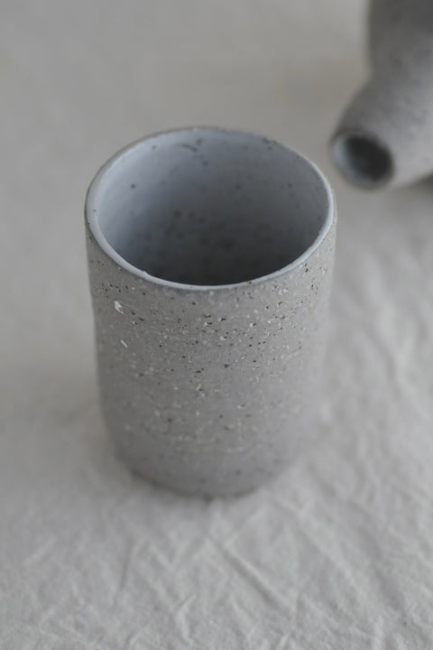 [Maki Shuno] Mikage pouring tool + Mikage cup (gray)