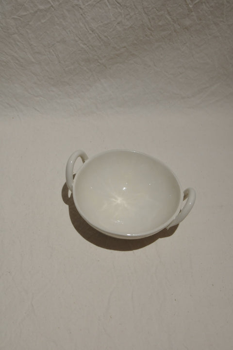 [Maki Shuno] Bowl with handle (ecru)