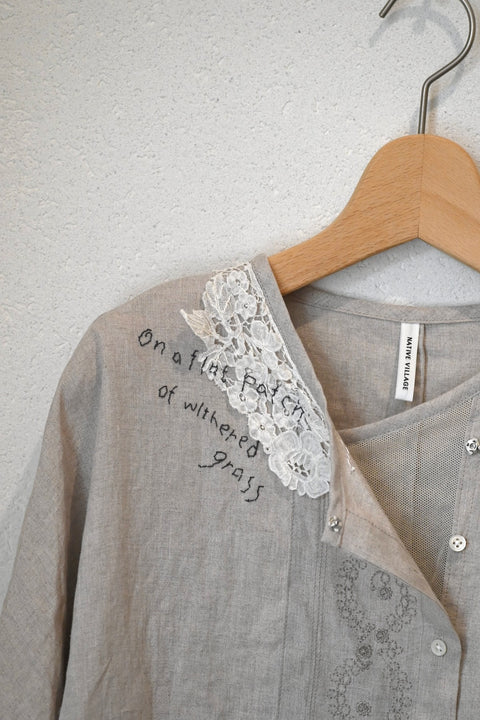 【Limited edition items】Wide blouse　♯1