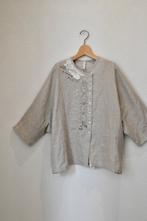 【Limited edition items】Wide blouse　♯1
