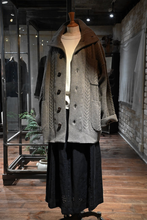 No.12/ moment : 瞬間 カーディガン（old wood）