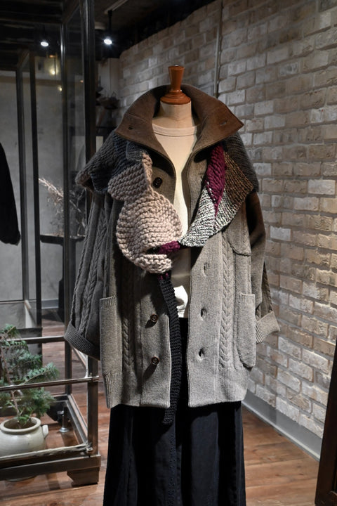 No.12/ moment : 瞬間 カーディガン（old wood）