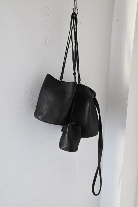 【ヌ｜オーダー制】ランタンバッグ（black）