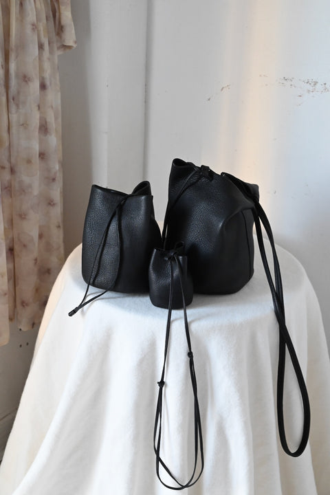 【ヌ｜オーダー制】ランタンバッグ（black）