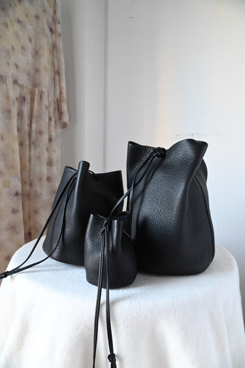 【ヌ｜オーダー制】ランタンバッグ（black）