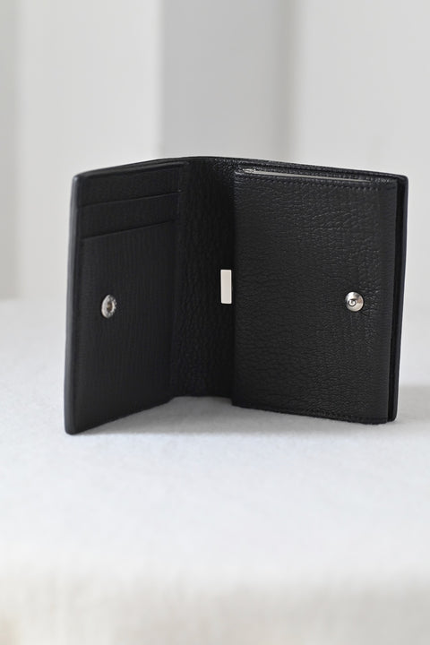 【ヌ｜オーダー制】フレームミニ財布（black）