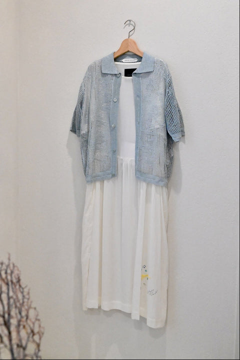 No.9 透明に落ちる影 フェアリーマグノリアポロ（pale mint）